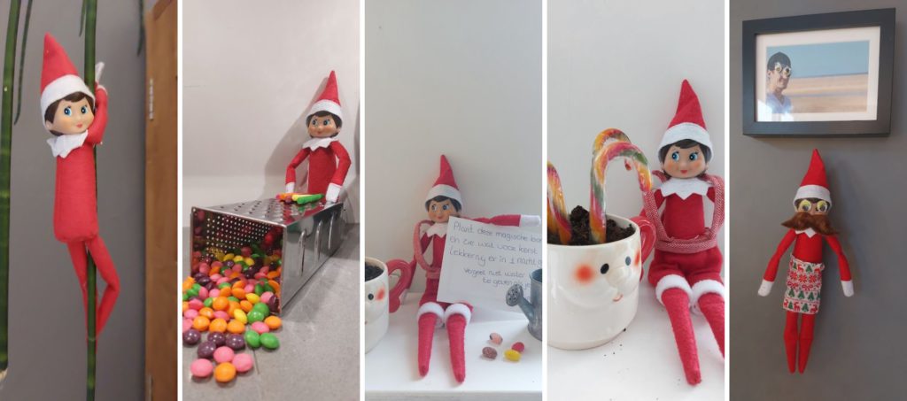 Elf on the Shelf 2023 Recap 7 tm 11 december - Kidshoekje.nl