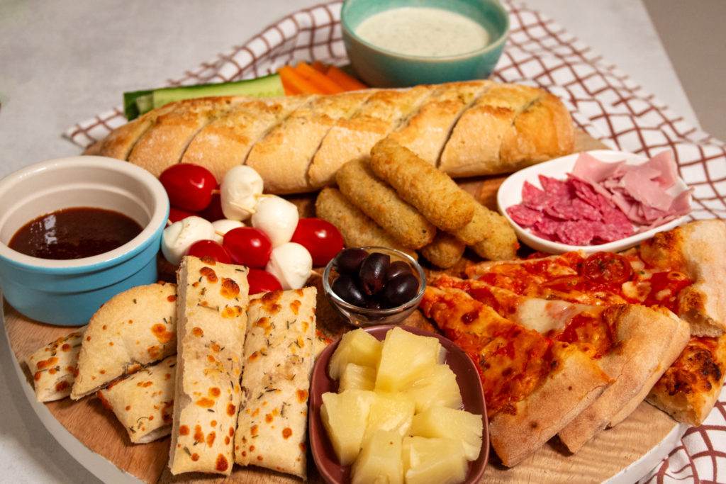 Pizza Night Borrelplank - Kidshoekje.nl