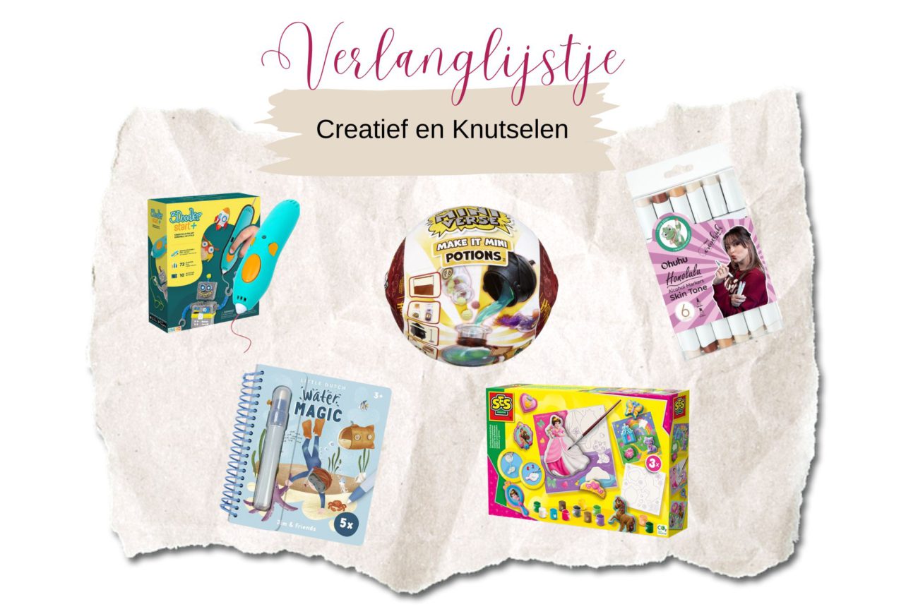 Sinterklaas verlanglijstje Creatief en Knutselen - Kidshoekje.nl