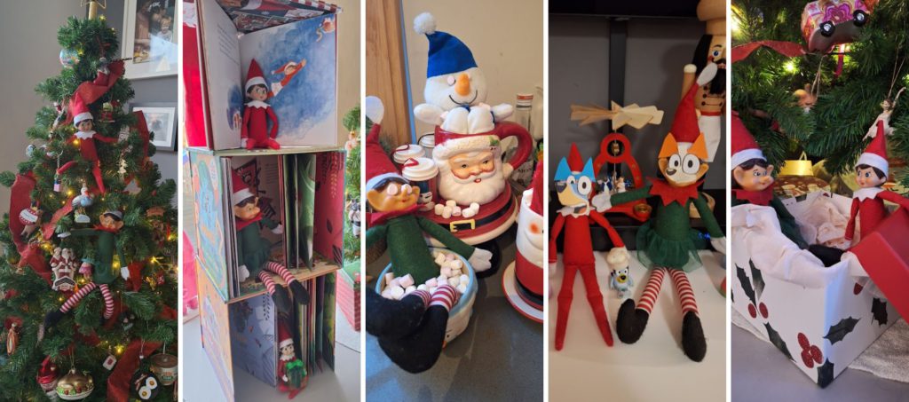 Elf on the Shelf 2024 Recap 11 tm 15 december - Kidshoekje.nl