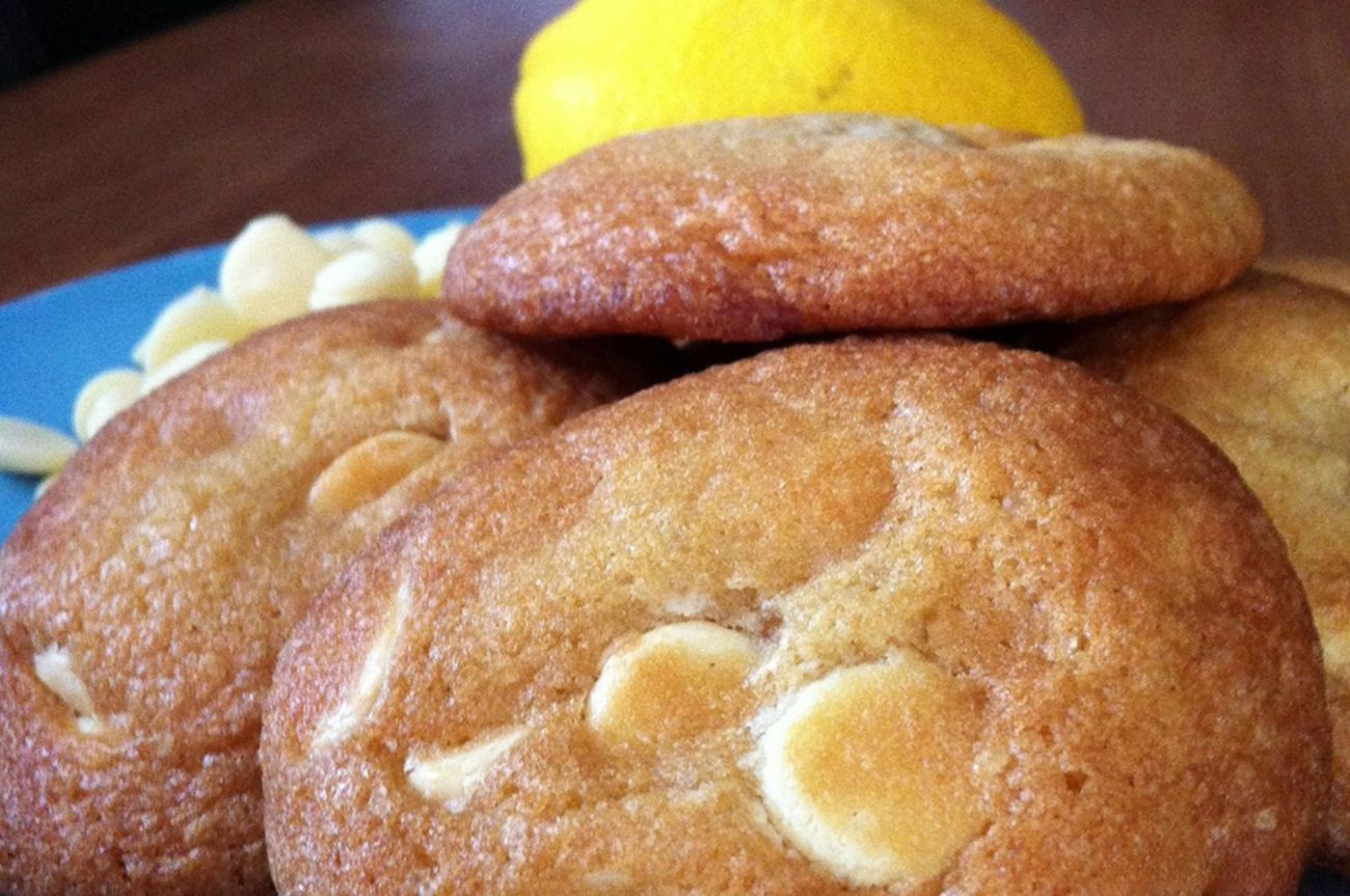 Citroenkoekjes met Witte Chocolade