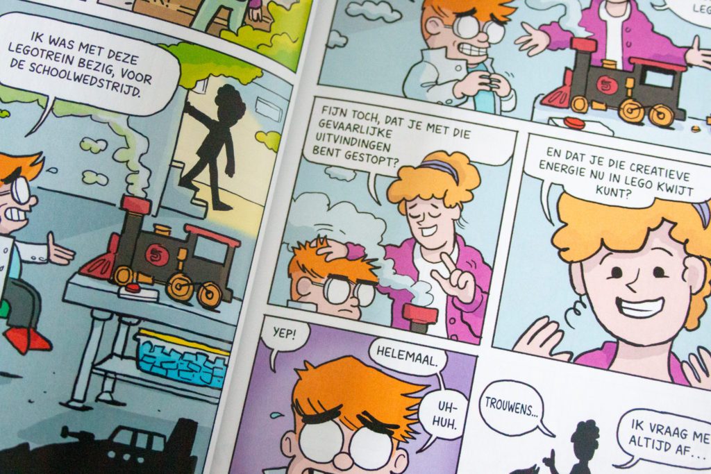 Graphic Novel Help Ik ben Onzichtbaar - Kidshoekje.nl
