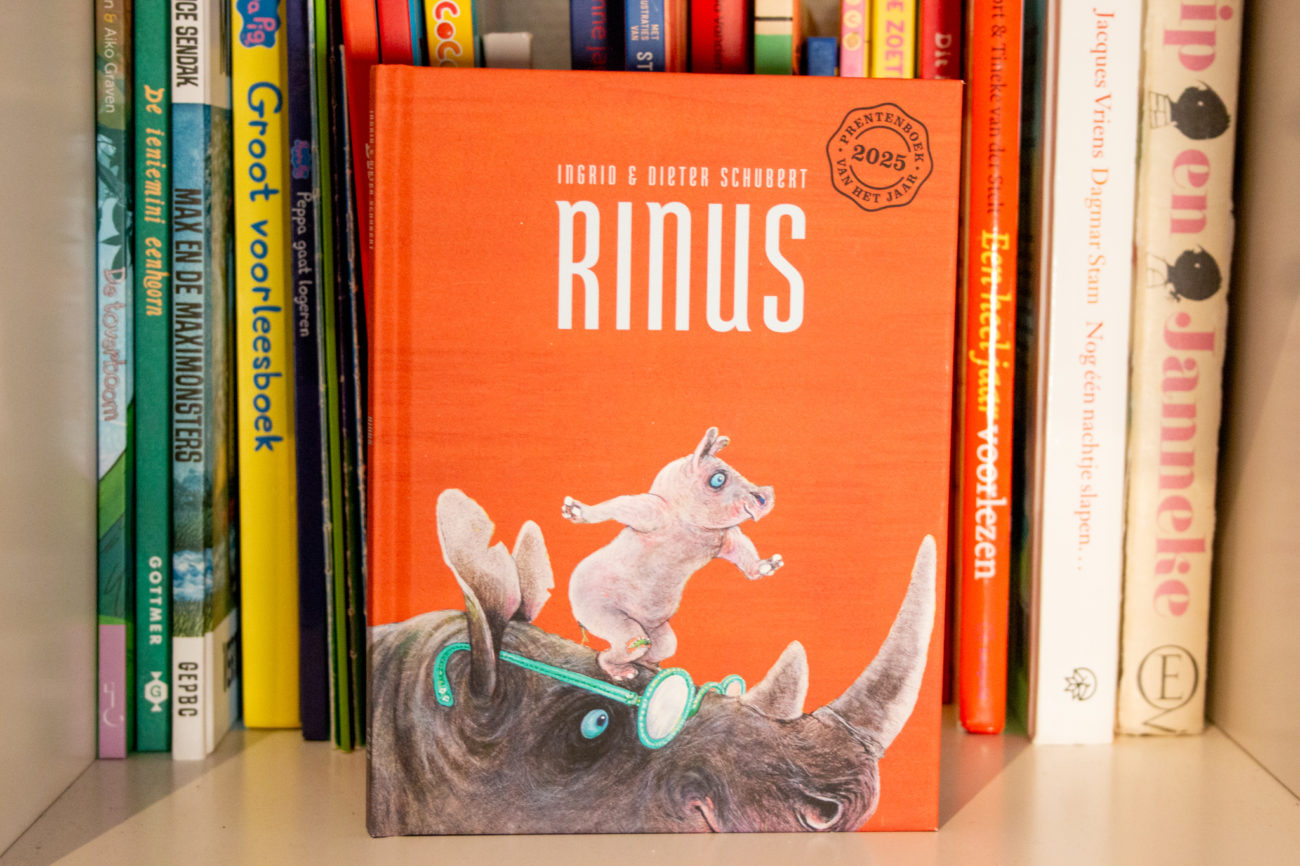 Prentenboek van het Jaar 2025 - Rinus - Kidshoekje.nl