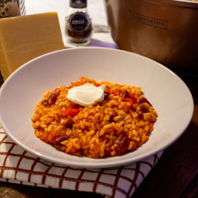 Vegetarische Cajun Risotto - Kidshoekje.nl