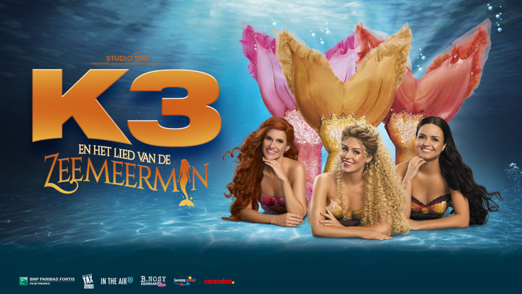 k3 en het lied van de zeemeermin poster