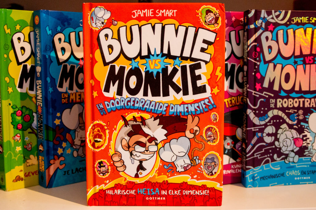 Bunnie VS Monkie en de doorgedraaide dementies - Kidshoekje.nl