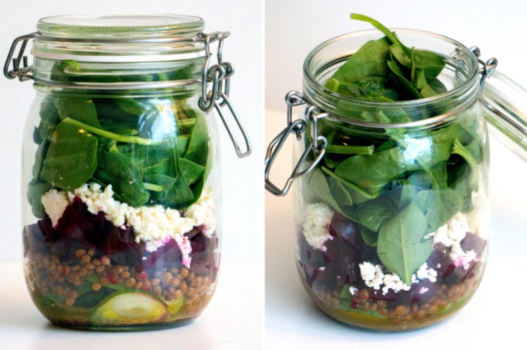 Feta Bietensalade in een Pot - Kidshoekje.nl