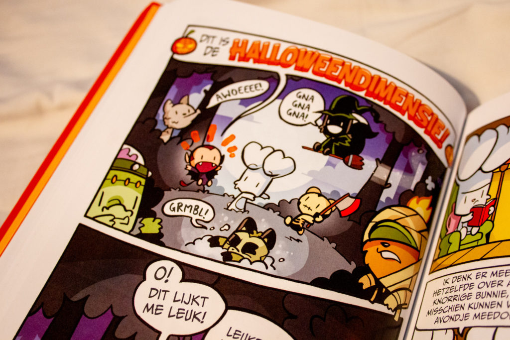 Graphic Novel Bunnie VS Monkie en de doorgedraaide dementies - Kidshoekje.nl
