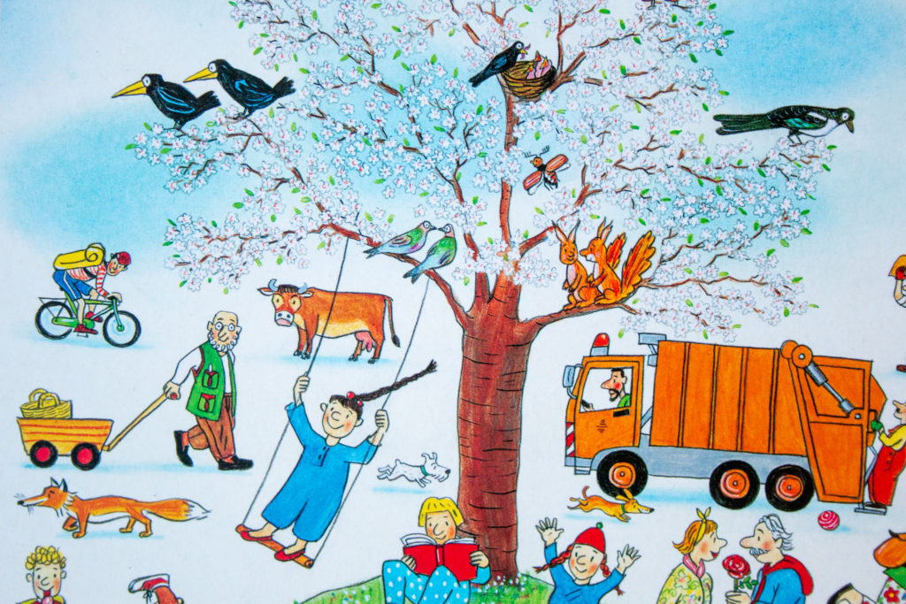 Kijk en zoekboek Vier Seizoenen en een nacht - Kidshoekje.nl