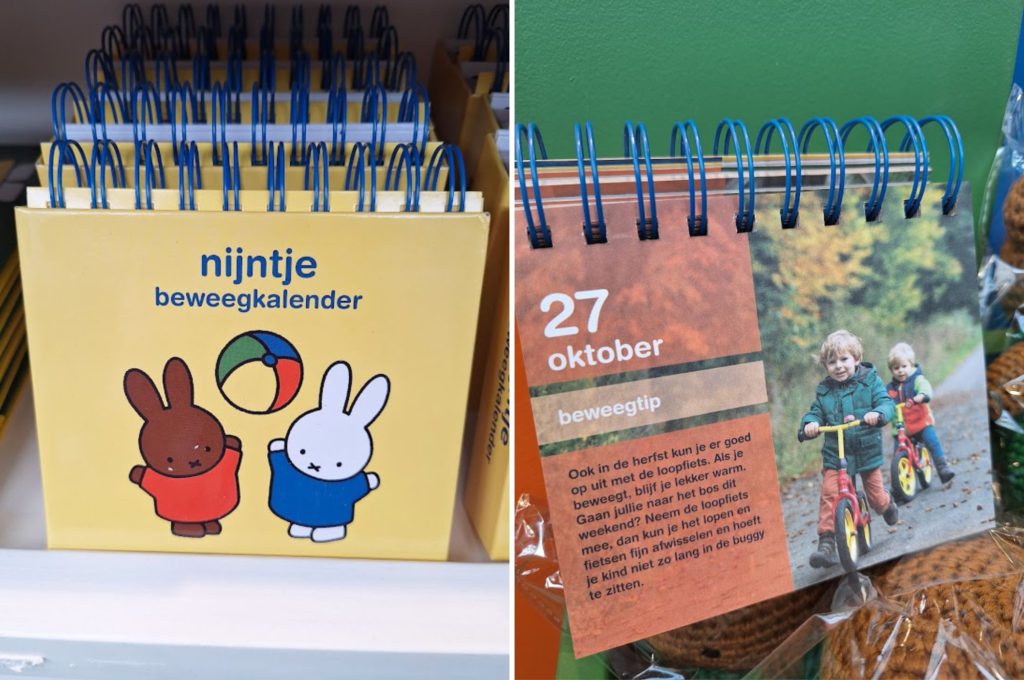 Nijntje Beweegkalender - Kidshoekje.nl