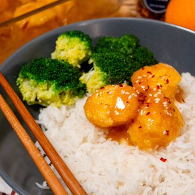 Vegetarische Orange Chicken - Kidshoekje.nl