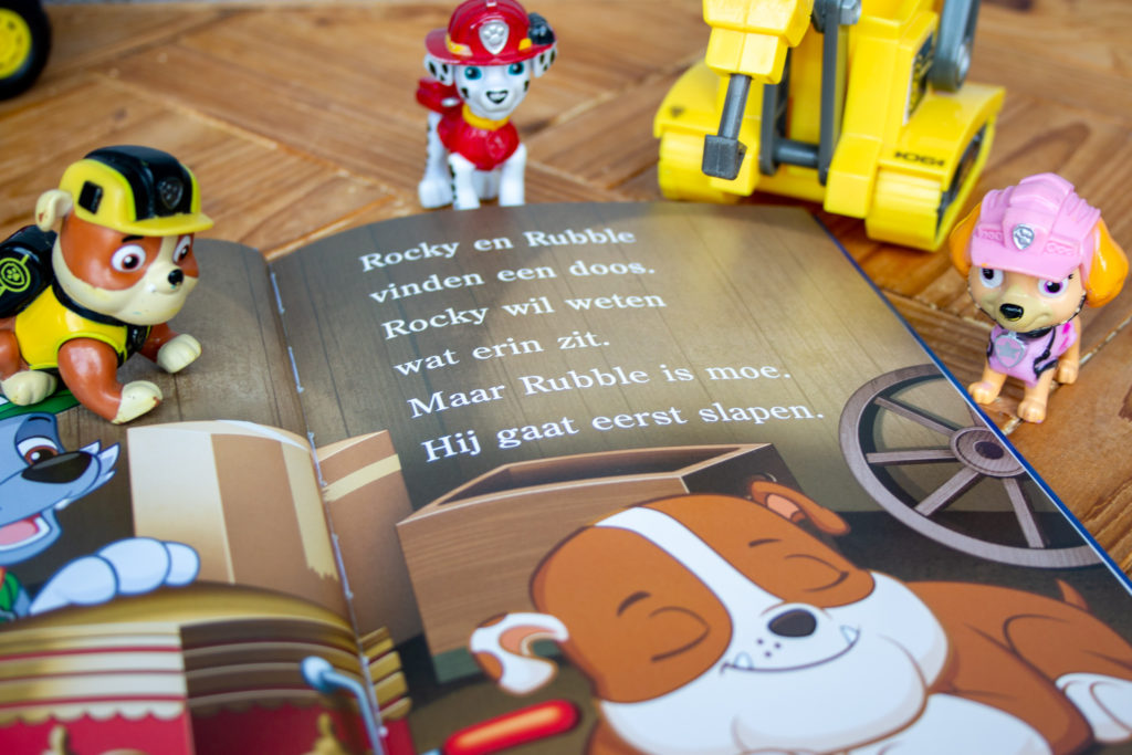 AVI BOEK Ik leer lezen Paw Patrol De wens van Rumble - Kidshoekje.nl