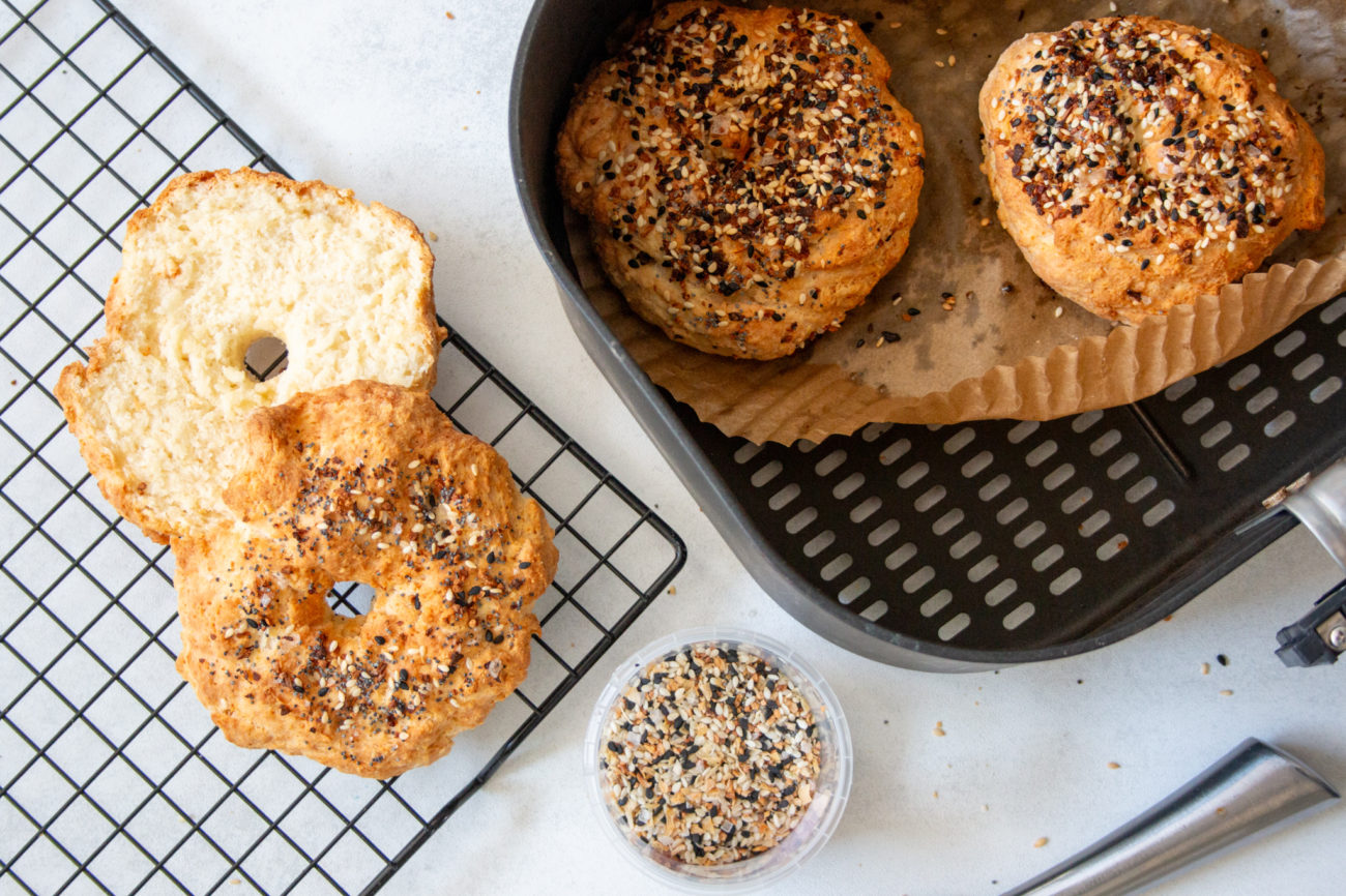 Airfryer Bagels