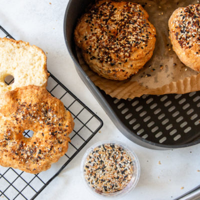 Airfryer Bagels - Kidshoekje.nl