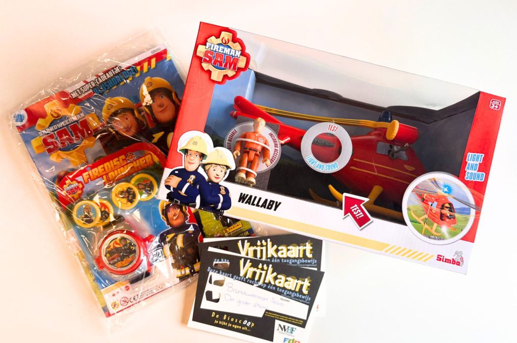 Brandweerman Sam De Grote Show Winactie - Kidshoekje.nl