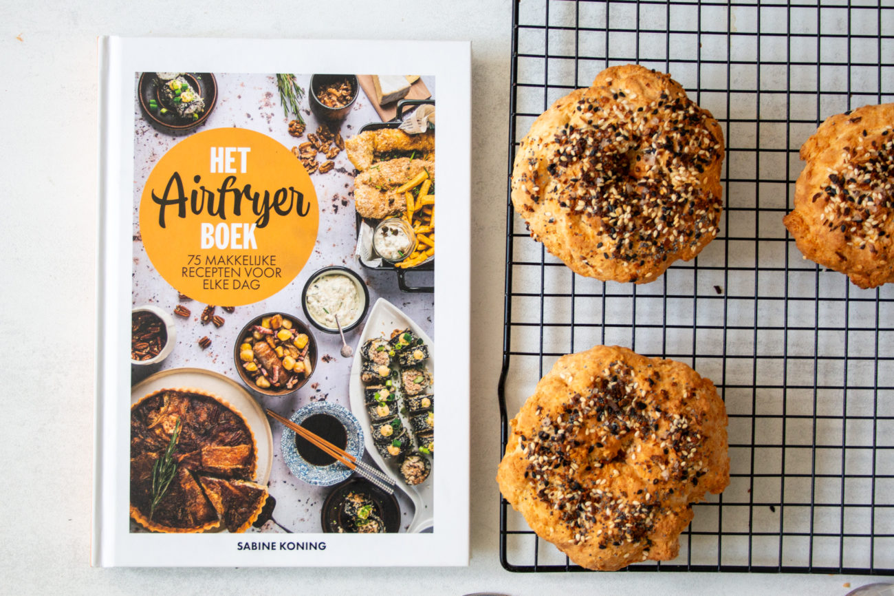 Het Airfryer boek van Sabine Koning - Kidshoekje.bl