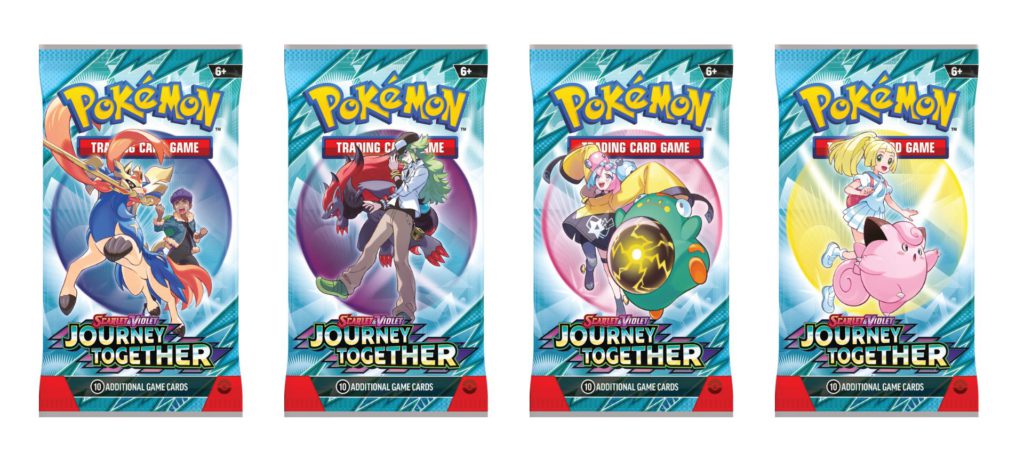 Pokémon TCG Scarlet & Violet—Journey Together Boosterpacks - Kidshoekje.nl