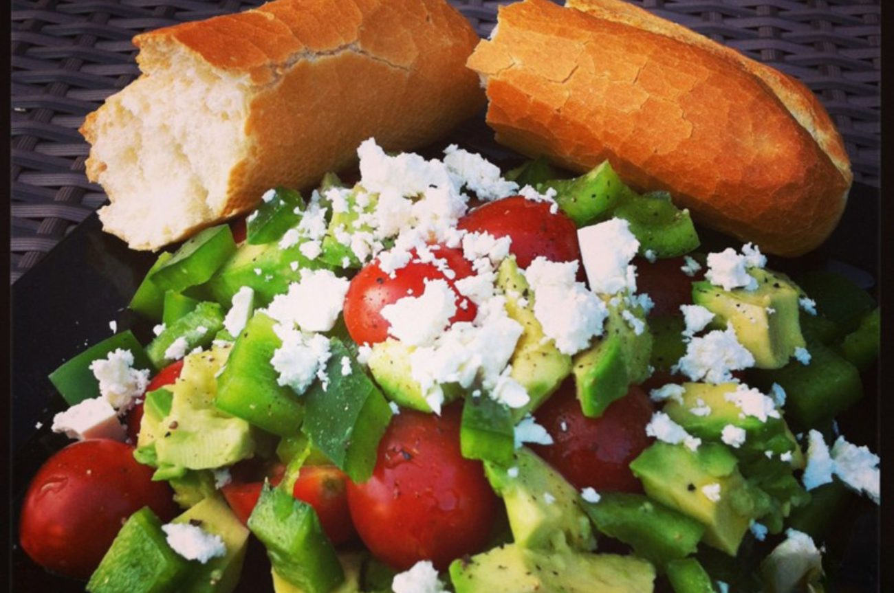 Avocado Feta Salade