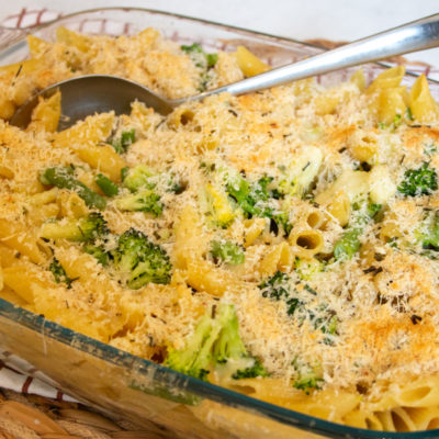 Pasta Ovenschotel met Broccoli en Sperziebonen - Kidshoekje.nl