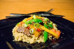 Beef Teriyaki met Quinoa - Kidshoekje.nl