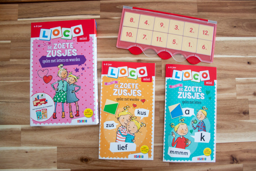 Loco mini De Zoete Zusjes spelen met woorden en letters - Kidshoekje.nl