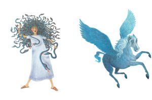 Monsters en Mytische Wezens in Rijksmuseum van de Oudheden - Kidshoekje.nl