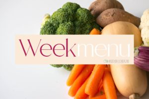 Weekmenu voor het Gezin- Kidshoekje.nl