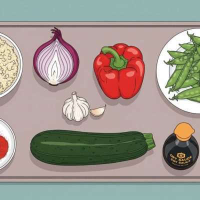 Pittige Quinoa Roerbak met heel veel Groenten - Kidshoekje.nl