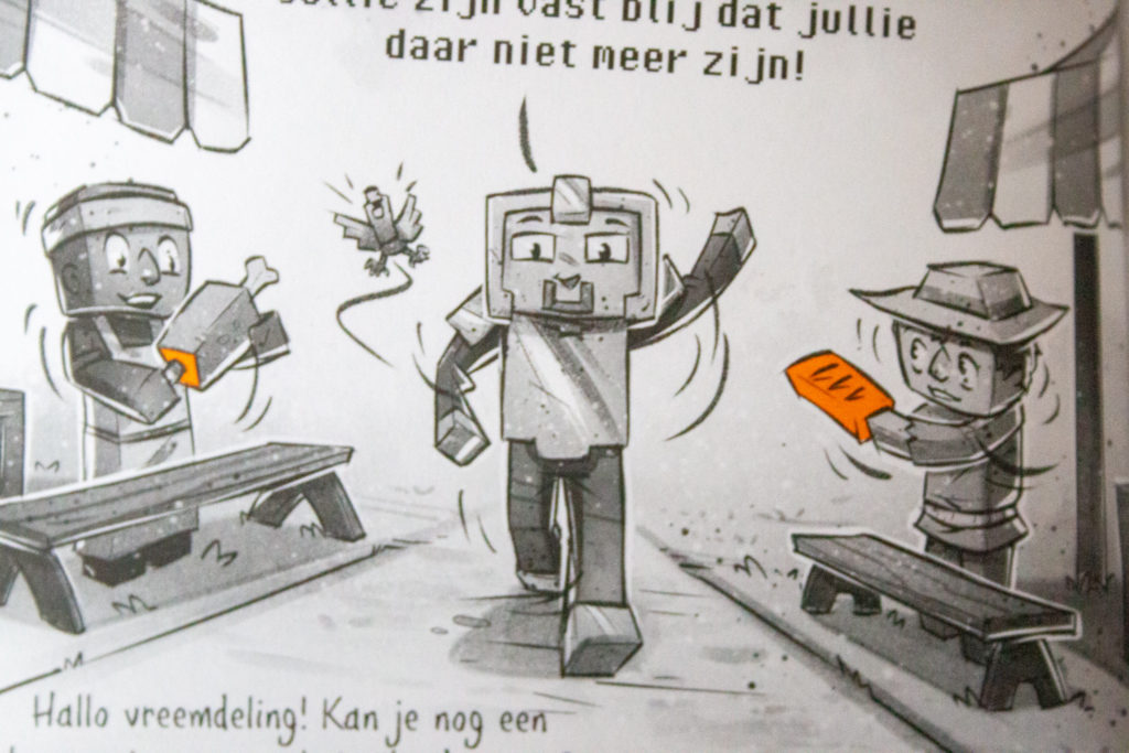 Boekrecenise Het Dorp Gevaar in de Nether - Kidshoekje.nl