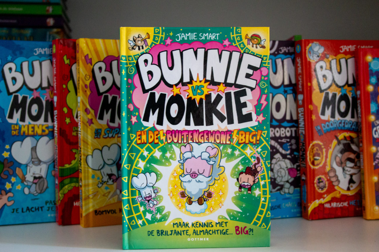 Bunnie VS Monkie 8 en de buitengewone Big - Kidshoekje.nl