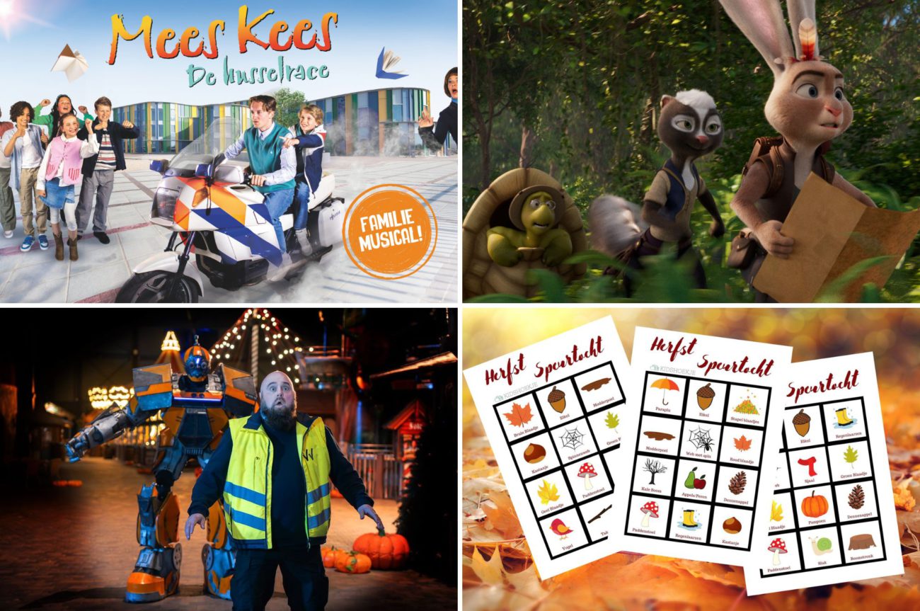 Herfstvakantie 2025 Tips - Kidshoekje.nl