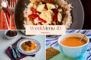 Ontdek herfstweekmenu 40 met gezonde en makkelijke recepten voor kinderen en volwassenen. Van pompoen hutspot tot Zweedse gehakballetjes, gezinsvriendelijke inspiratie voor een hele week koken. -