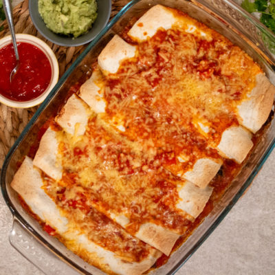 Aardappel en Zwarte Bonen Enchiladas - Kidshoekje.nl