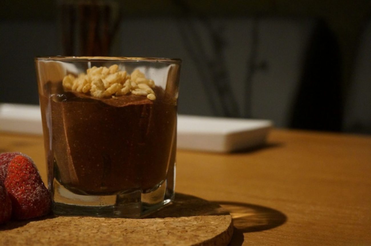 Chocolade en Aardbeien Chiapudding – Gezond Dessert of Ontbijt Idee