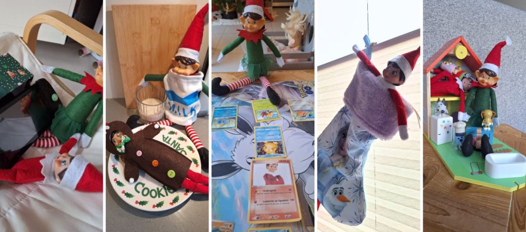 Elf on the Shelf 2024 Recap 16 tm 20 december - Kidshoekje.nl