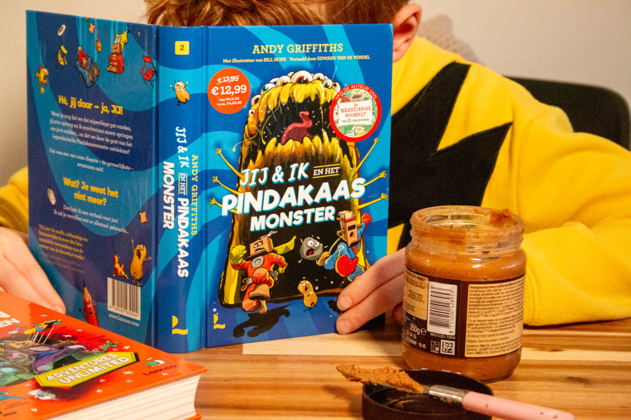 Jij en ik en het Pindakaas Monster - Kidshoekje.nl