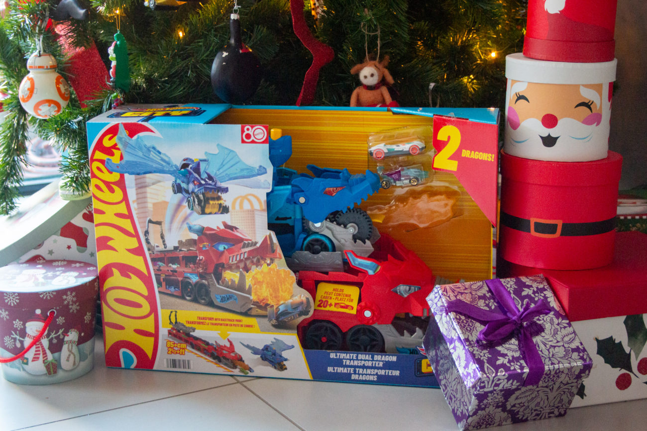 Hot Wheels Ultieme Dubbele Draak transportvoertuig - Kidshoekje.nl