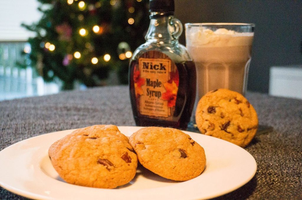 Maple Pecan Chocolate Chip Koekjes - Kidshoekje.nl