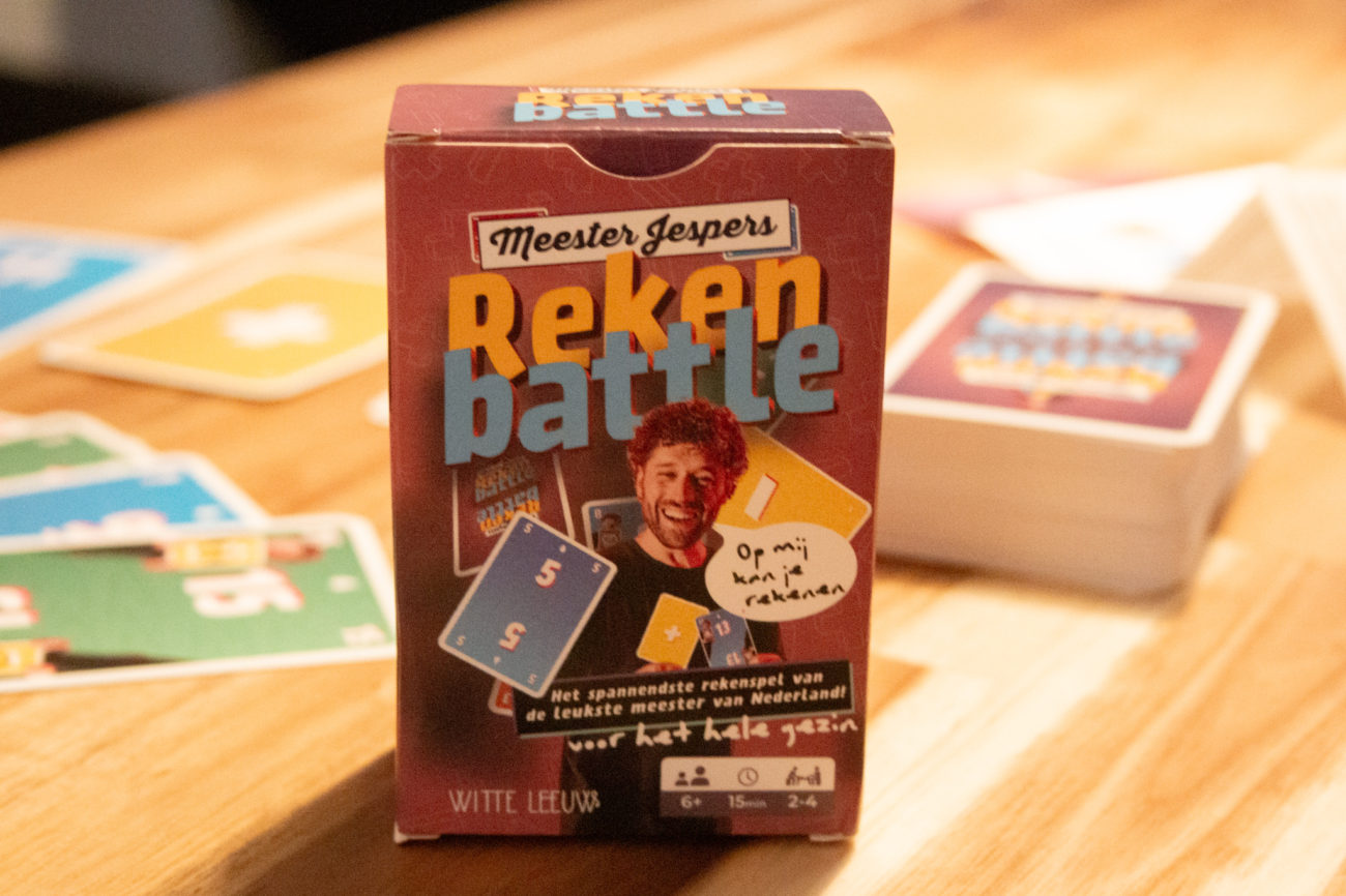 Meester Jespers Reken Battle spelenderwijs rekenen met het hele gezin - Kidshoekje.nl