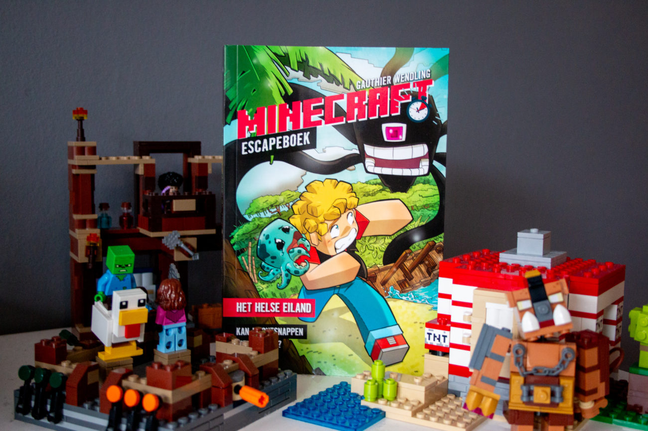 Minecraft Escapeboek Het Helse Eiland - Kidshoekje.nl