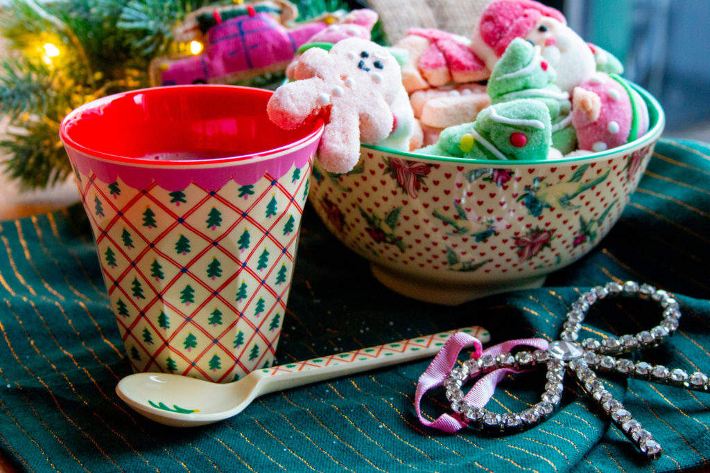 RICE Kerstservies Duiven Print - Kidshoekje.nl