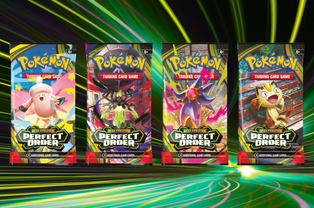 Boosters Pokémon TCG Mega Evolution Perfect Order Set