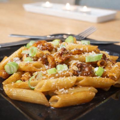 Makkelijke Pasta met Parmezaanse garnalen - Kidshoekje.nl
