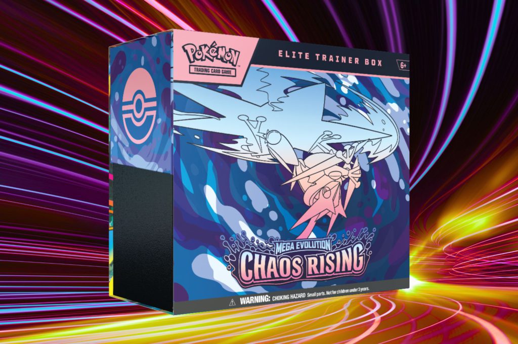 Boosters Pokémon TCG Mega Evolution Chaos Rising ETB