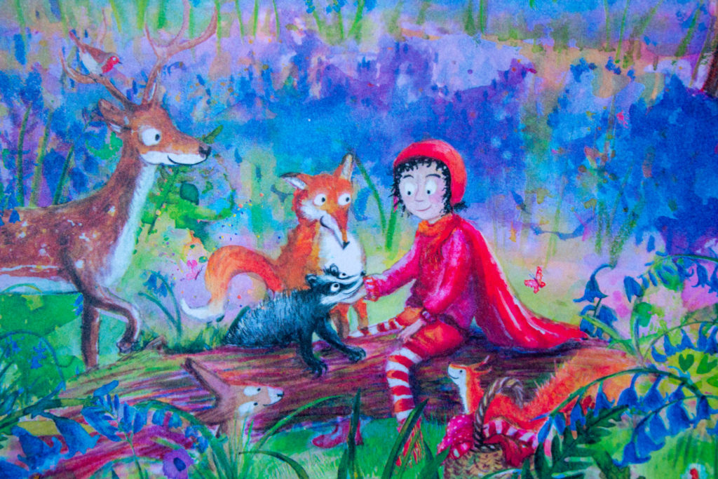 Recensie kinderboek Robijntje en de Wolf - Kidshoekje.nl