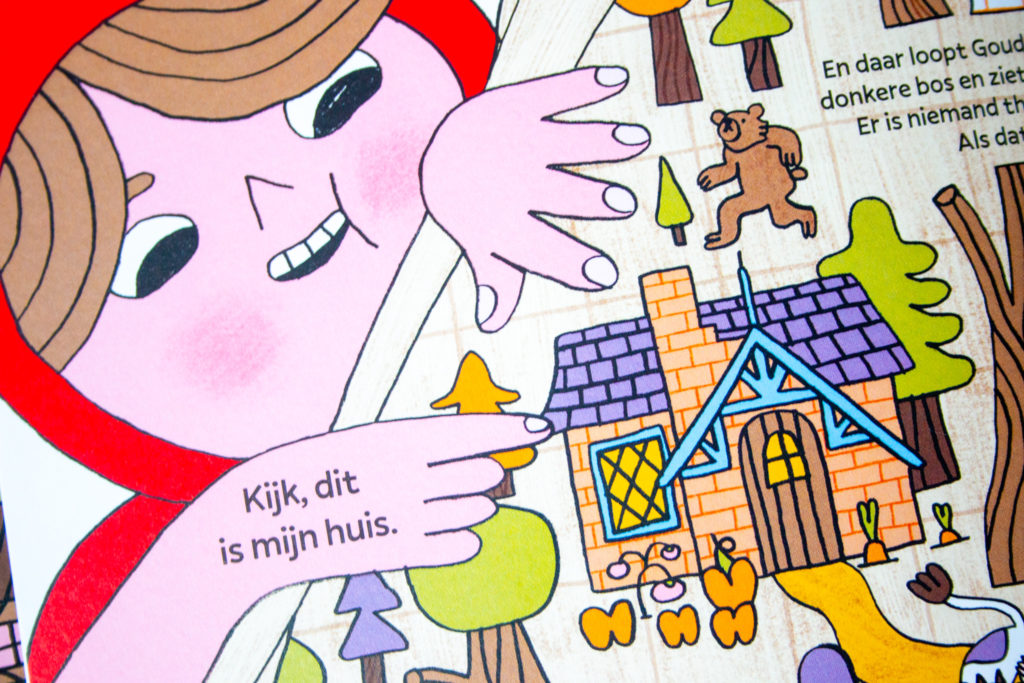 Sprookjes zoekboek Roodkapje waar ga je heen - Kidshoekje.nl