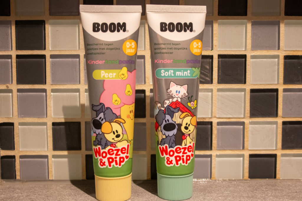 BOOM. Woezel & Pip tandpasta - Kidshoekje.nl