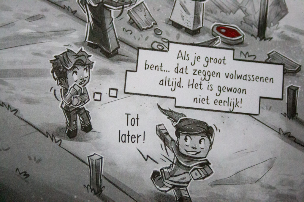 Minecraft boek Het Dorp Verdwaald in de Jungle - Kidshoekje.nl