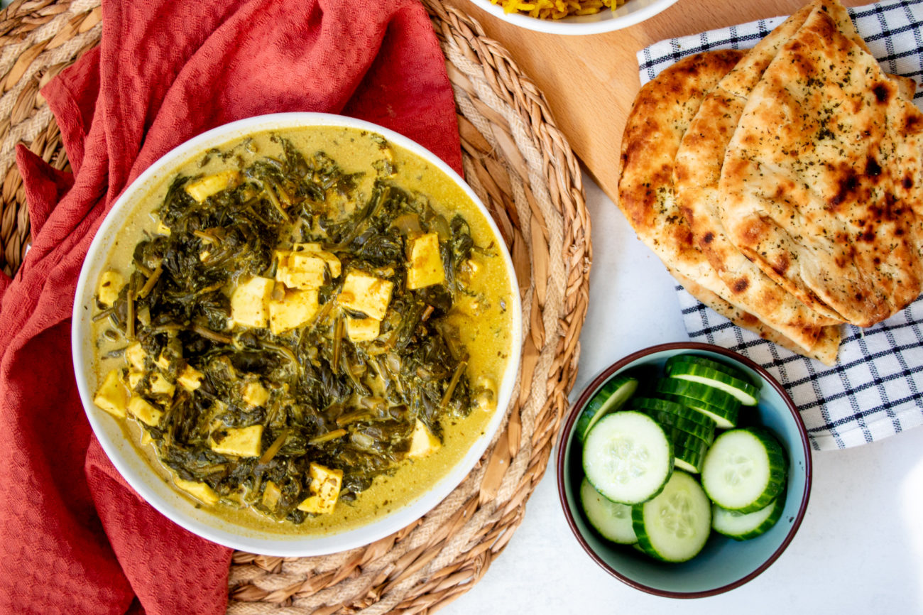 Slowcooker Saag Paneer recept van Sabine Koning
