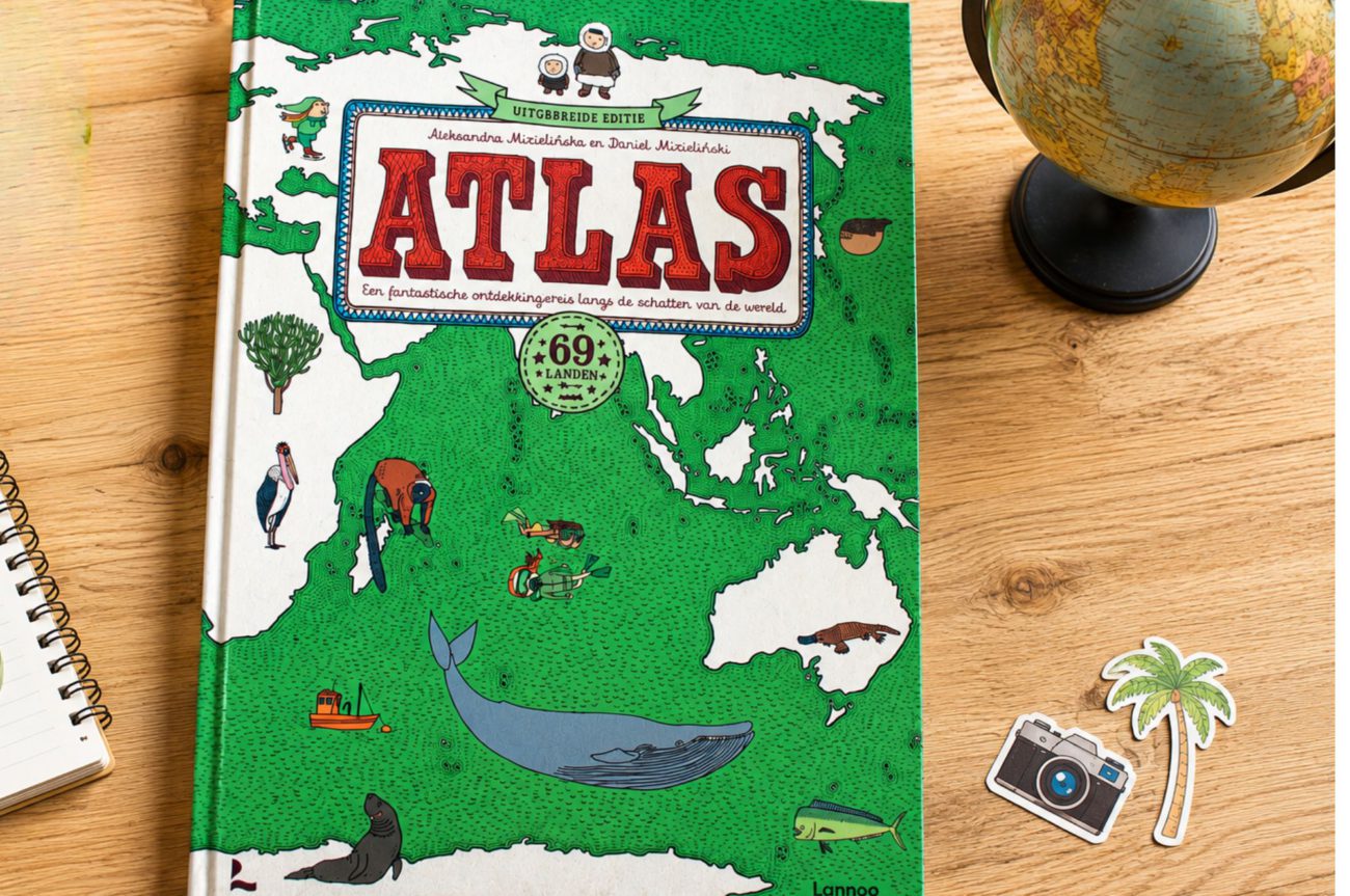 Atlas 69 landen - Kidshoekje.nl